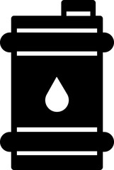 Barrel oil drum icon in flat style. isolated on transparent background petroleum drum symbol with drop sign Oil stocks Gallon fuel drum containers. Oil industry. Vector for apps, website