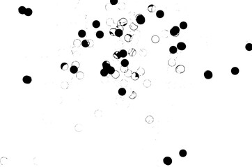 Rustic grunge vector texture with grain and stains. Abstract noise background. Weathered surface. Dirty and damaged. Detailed rough backdrop. Vector graphic illustration with transparent white. EPS10.