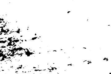 Rustic grunge vector texture with grain and stains. Abstract noise background. Weathered surface. Dirty and damaged. Detailed rough backdrop. Vector graphic illustration with transparent white. EPS10.