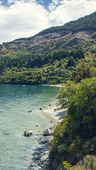 Obraz premium beach on the lake