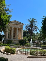 Fototapeta na wymiar Beautiful gardens in Malta