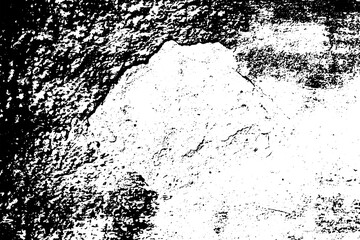 Rustic grunge texture with grain and stains. Abstract noise background. PNG graphic illustration with transparent background.