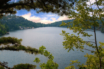 Lake Minnewaska, in Upstate New Paltz, New York