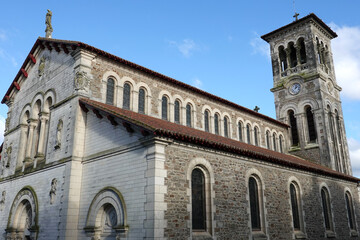 Fototapeta na wymiar Eglise Notre-Dame de Clisson