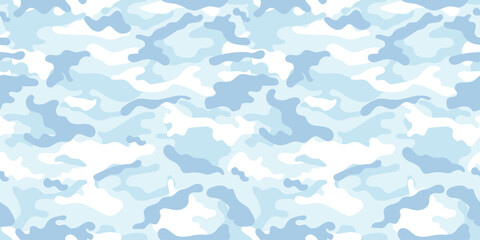 Arctic military camouflage. Vector camouflage pattern for army. © Osipov Art