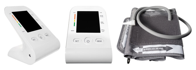 Automatic blood pressure monitor isolated