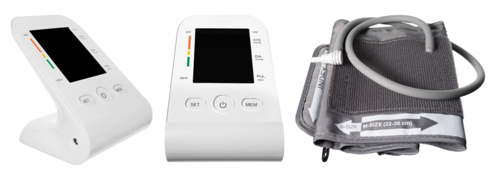 Automatic blood pressure monitor isolated