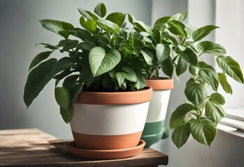 Potted plant for home and garden