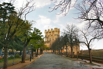  Castle Alcazar in Segovia, Spain