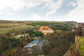 Fototapeta na wymiar Monastery of Santa Maria del Parral in Segovia, Spain