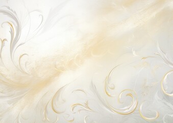 stylish ornate background in gold with swirls
