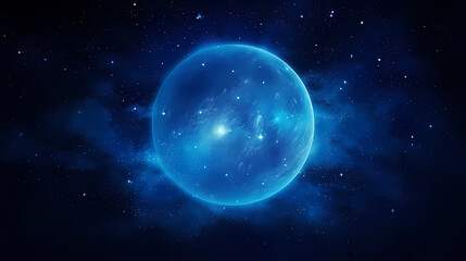 Space galaxy background, 3D illustration of nebulae in the universe