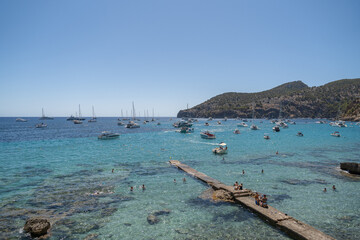 Majorka Mallorca Spain Hiszpania summer wakacje lato baleary balear  - obrazy, fototapety, plakaty