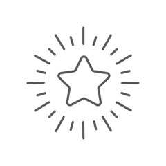 Vector flat illustration. Victory icon. Award, badge, winner's medal, victory cup. Perfect icon for your design.