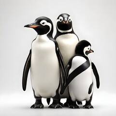 3d penguin