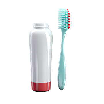 recommend clip art: Toothbrush and Toothpaste isolated on white or transparent background