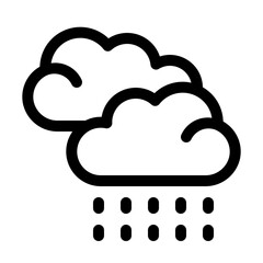 Rain Line Icon