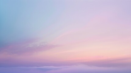 Obraz premium Breathtaking view of the sky during sunset with clouds and vibrant shades of pink and purple