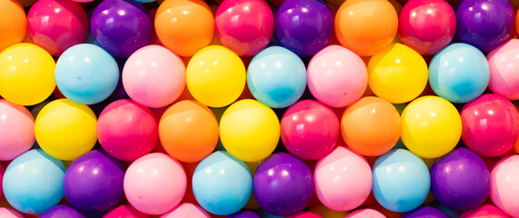Colorful balloons background - real photo, concept of celebration, party, happy, surprise.
