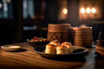 Indulge in the exquisite taste of Chinese pastry, a traditional dessert crafted with skillful precision, combining beans, flour, and eggs in perfect harmony.