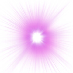 Obraz premium pink star burst effect, glowing shiny light