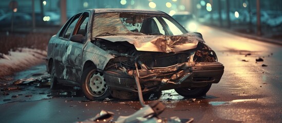 Drunk driving causing accidents and expenses captured in pictures.