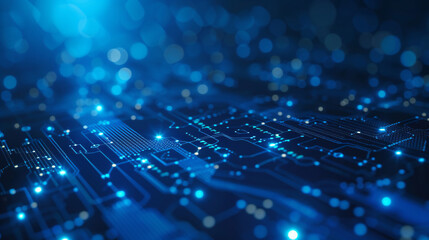 blue tech background