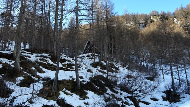  Winter landscape on Alpe Devero, Italy