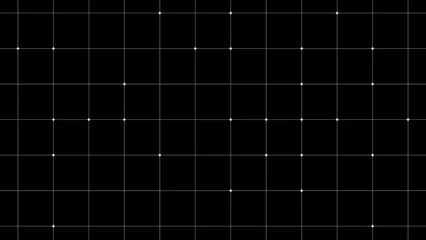 Foto op Plexiglas 3d Pattern square white and black line background poster. Geometric abstract inspiration sketch minimalistic web net math science pattern texture © waylan_design