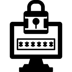 Computer Password Icon