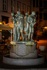 Quedlinburg, Statuen von Musikern
