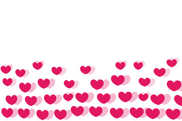 valentine hearts pattern background