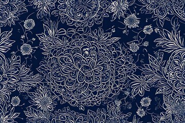Picture a sophisticated navy blue background, radiating a sense of depth and formality that enhances the overall visual impac