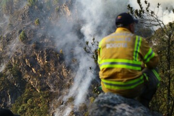 incendios, forestales, Bogot&aacute;