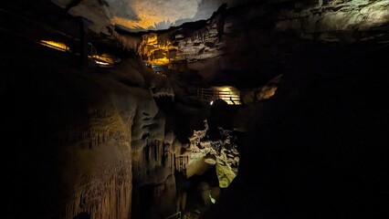 Mammoth Cave National Park Kentucky - obrazy, fototapety, plakaty