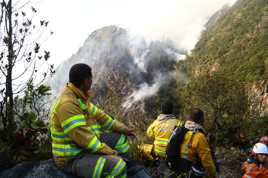 incendios, forestales, Bogot&aacute;