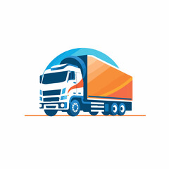 Logistics in cartoon, doodle style. Image for t shirt. Isolated 2d vector illustration in logo, icon, sketch style, Eps 10. AI Generative