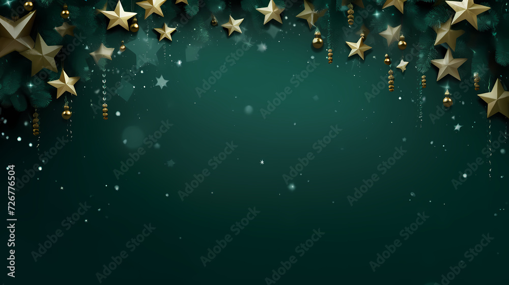 Wall mural festive decoration background, template for holidays and celebrations