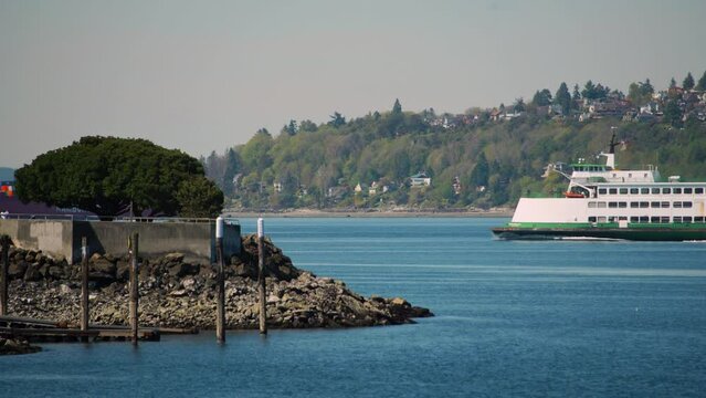 Washington Passenger Ferry in West Seattle
