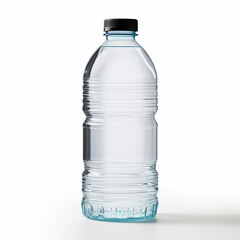 Naklejka premium water bottle isolated on white