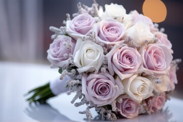 Bridal Bouquet in Full Bloom