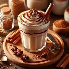 chai latte milkshake