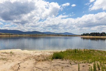 Lake Jindabyne in Snowy Monaro region,Australia