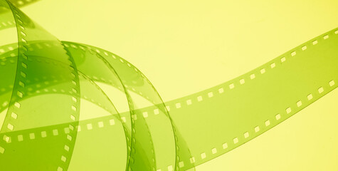 color cinema background with film. film production, creation of series, independent film festivals,...