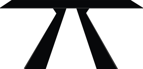 table and chair display detailed. Wooden table. Cafe and home decor furniture. Dining kitchen desk, restaurant and coffee tables and chair vector eps.