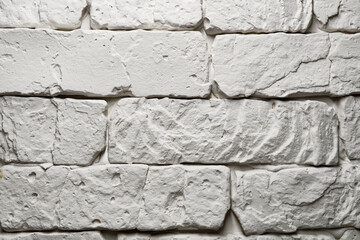 Detailed decorative brick texture, red brick wall, sharp shadows. Lighten by red light, bricks pattern