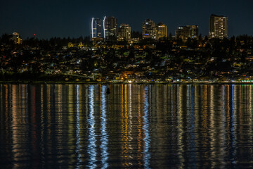 White Rock Canada taken from Semiahmoo WA
