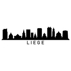 Fototapeta premium Skyline liege