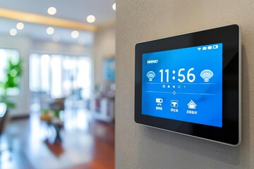 Smart home showroom displaying the latest in home automation and connected devices
