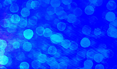 Blue bokeh background perfect for Party, Anniversary, Birthdays, and various design works